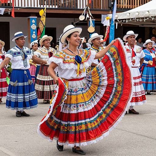 Vibrant Traditional Folkloric Celebration