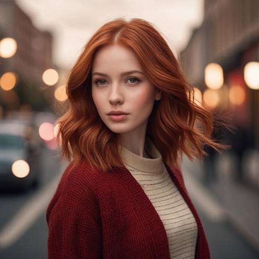 Urban Elegance: Confident Woman Portrait
