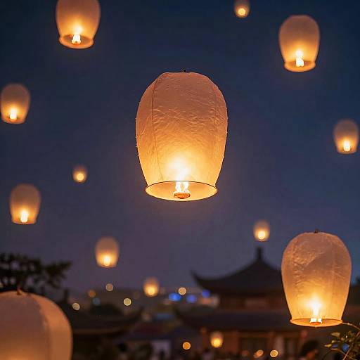 Mystical Floating Lantern Festival