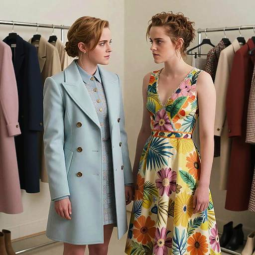 Fantasy Fashion Shoot with Emma Watson & Kristen Stewart