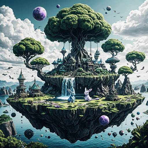 Surreal Mewtwo Coloring Page Design