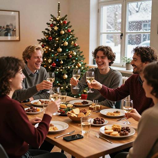 Cozy Dutch Office Christmas Party