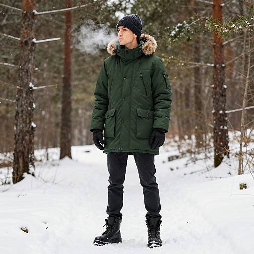 Rugged Winter Fashion Editorial
