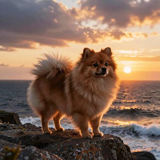 Volpino Pomerania Majestic Ocean View