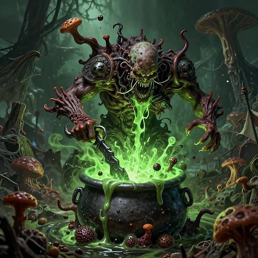 Warhammer God of Disease Erupting