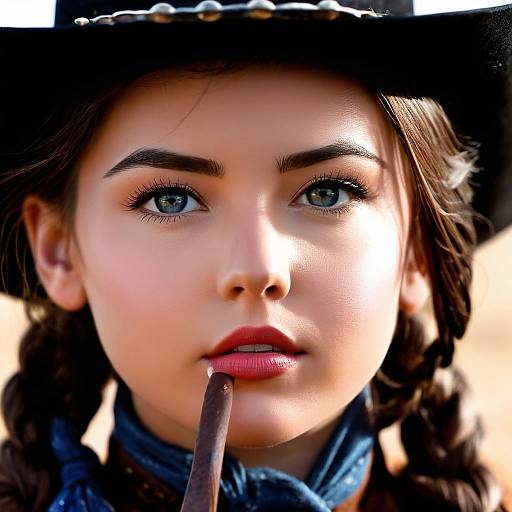 Masterpiece Cowboy Shot of Cute Girl