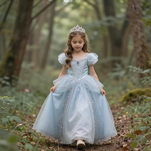 Whimsical Forest Princess Photography