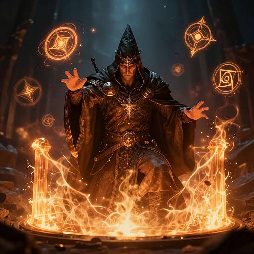 Baldur's Gate 3 Arcane Ward Close-Up