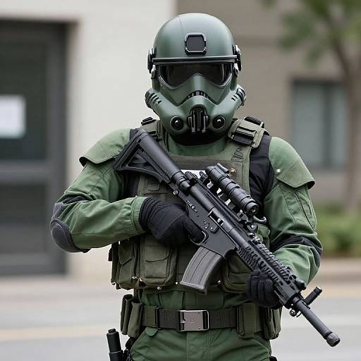 Green Special Ops Trooper