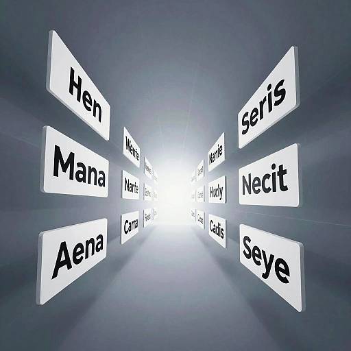 Endless Corridor Name Generator Art