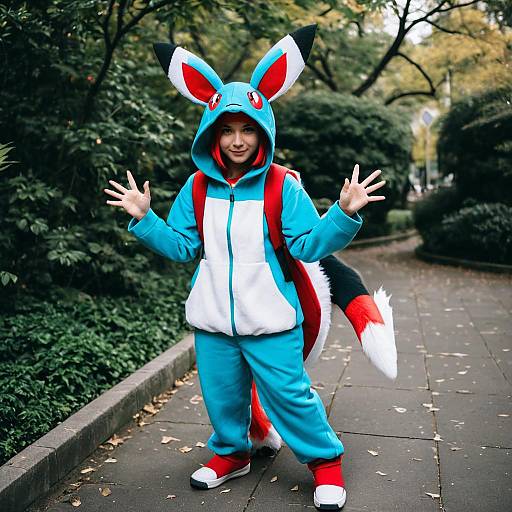 Ingo Cosplay in Pokemon Costume