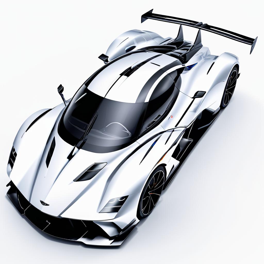 Futuristic Aston Martin Valkyrie in Detail