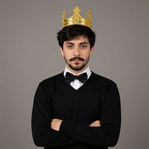 Realistic Male Bad Man Book Costume