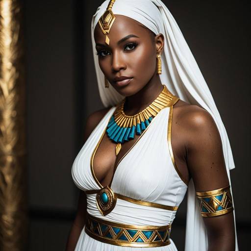 Elegant Jinx Cosplay: Egyptian Inspired Outfit