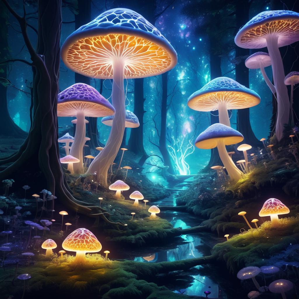 Cosmic Apothecary Grove Illustration