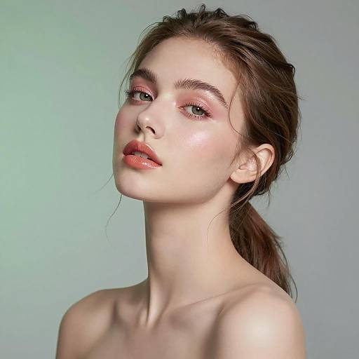 Elegant Portrait of a Beautiful Woman