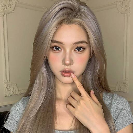 Elegant Portrait of a Young Woman