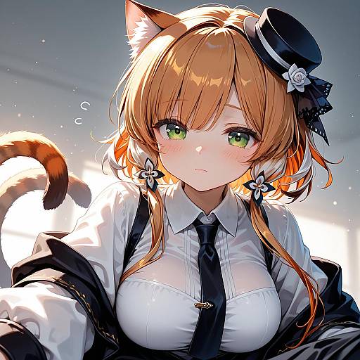 Illustration of Mousse (arknights), arknights in the style of Sasai saji