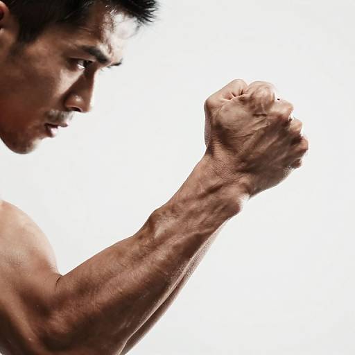 Athlete's Fist Mid-Action Power