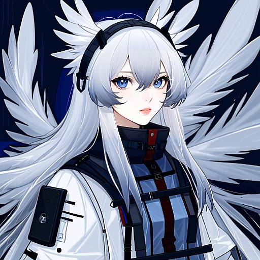 Illustration of Mulberry (arknights), arknights in the style of Jellytits-7