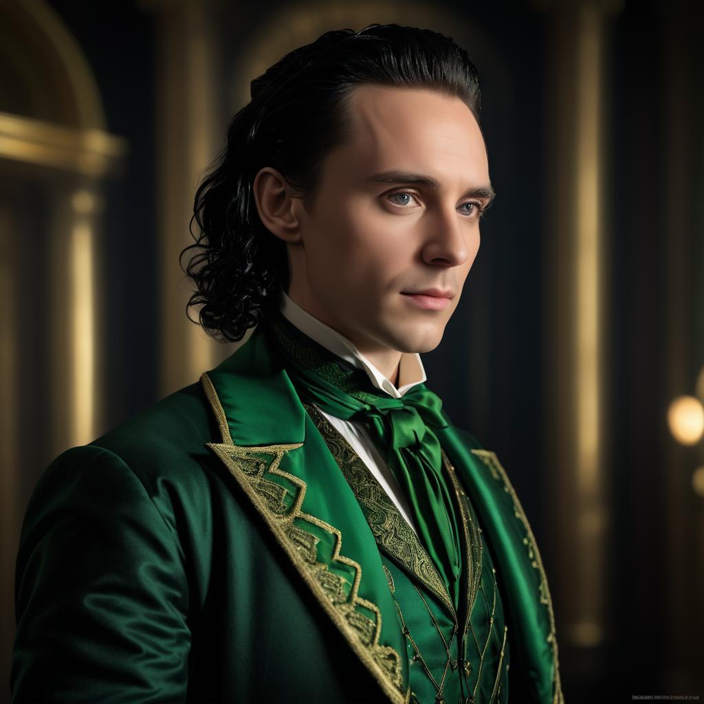 Victorian Loki: Hiddleston in Cinematic Detail