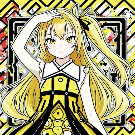 Illustration of Akita neru, vocaloid in the style of Diisuke