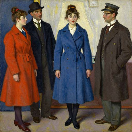 1950s Ancient Art Portraits