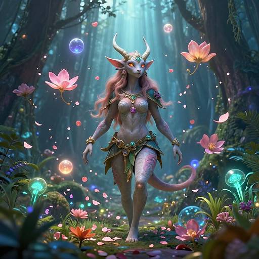 Vivisteria Elemental in Enchanted Forest