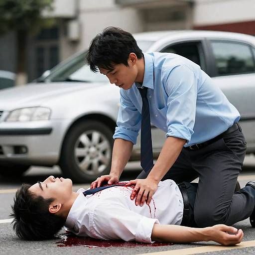 Intense Rescue in Urban Setting