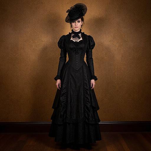 Steampunk Victorian Woman Portrait