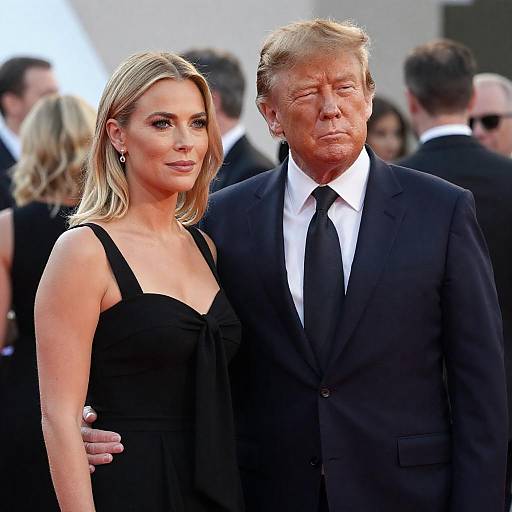 Elegant Couple at Formal Event