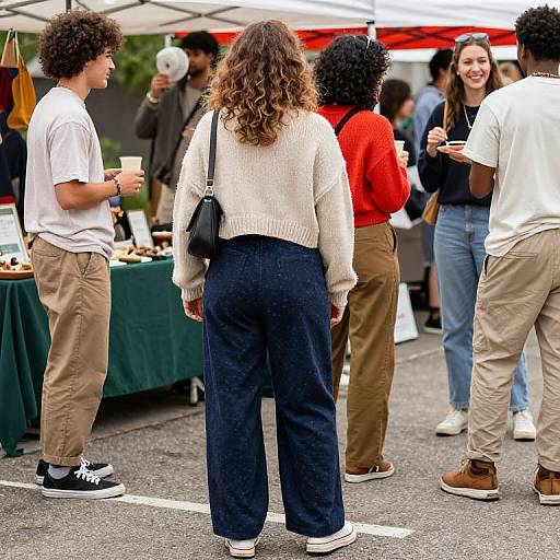 Relaxed Navy Trousers Weekend Style
