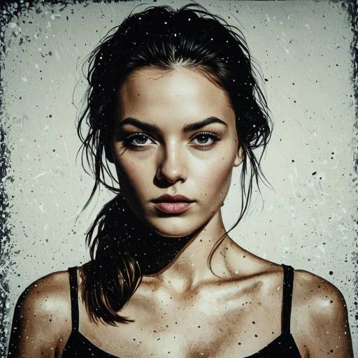 Digital Art Portrait of a Woman