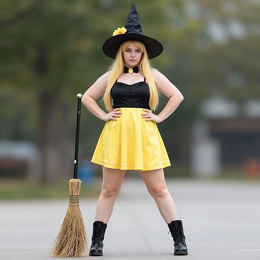 Plus Size Sea Witch Costume Photo