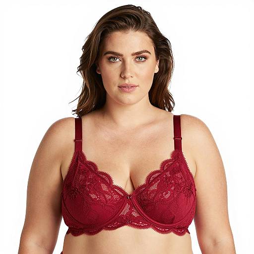 Elegant Portrait of a Curvy Model