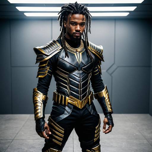 Stylish Killmonger Cosplay Costume Design