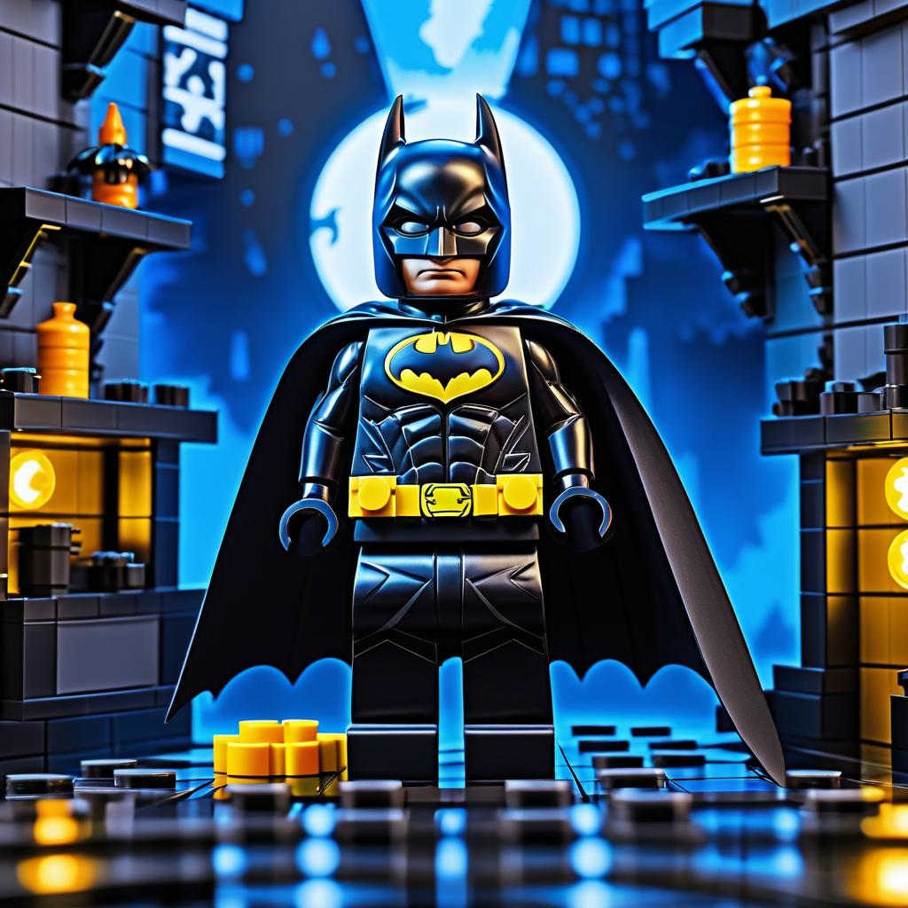 Lego Batman: Detailed Batcave Adventure