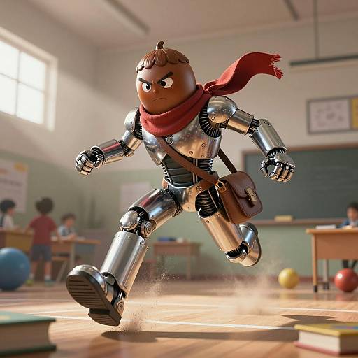 Dynamic Acorn Guardian in Action