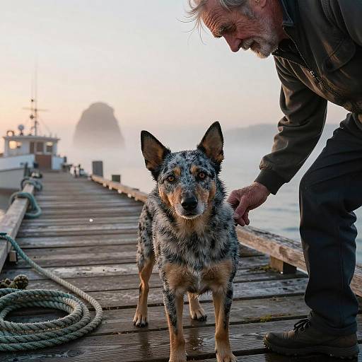 Candid Companionship at Dawn