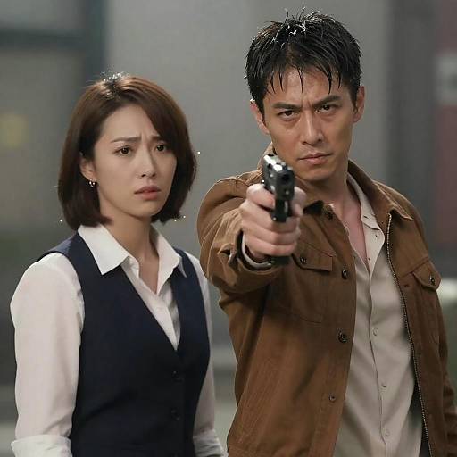 Tension in the Spotlight: A Dramatic Scene