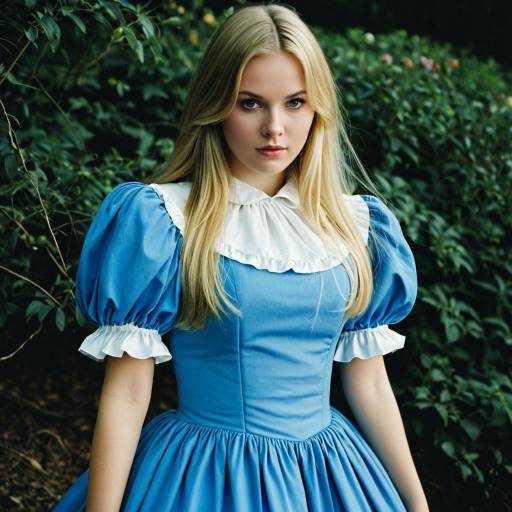 Realistic Alice Costume Character Design