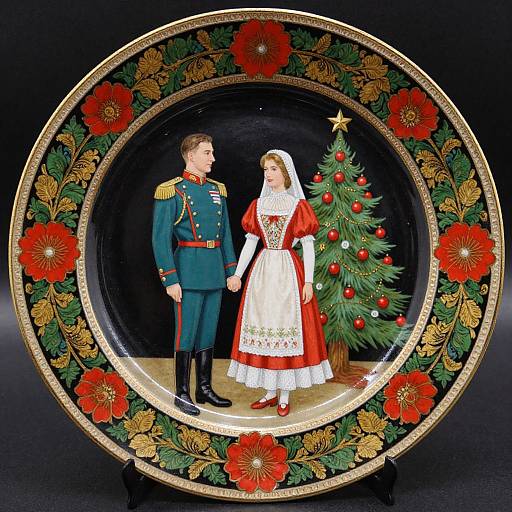 Royal Albert Christmas Carol Singers Plate