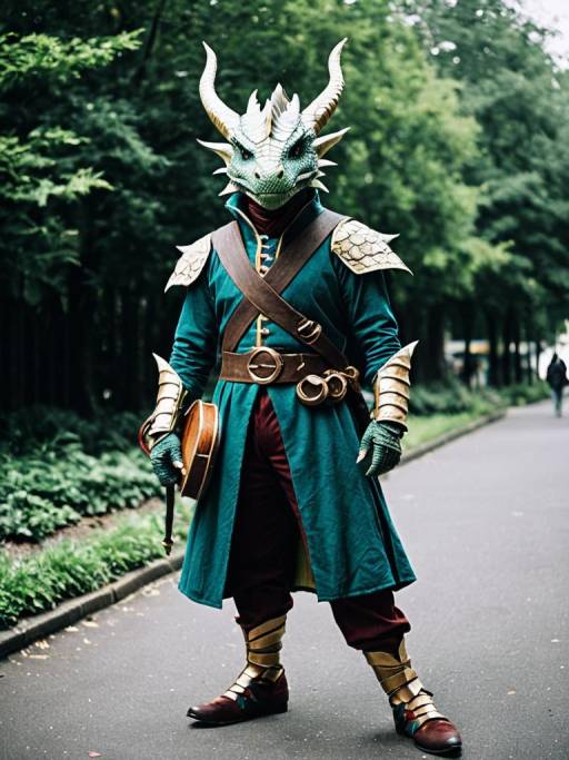 Realistic Bard Dragon Costume Cosplay
