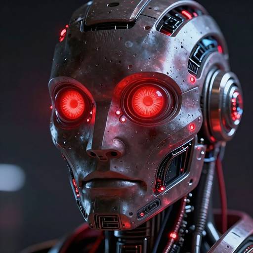 Sci-Fi Red Eye Generator