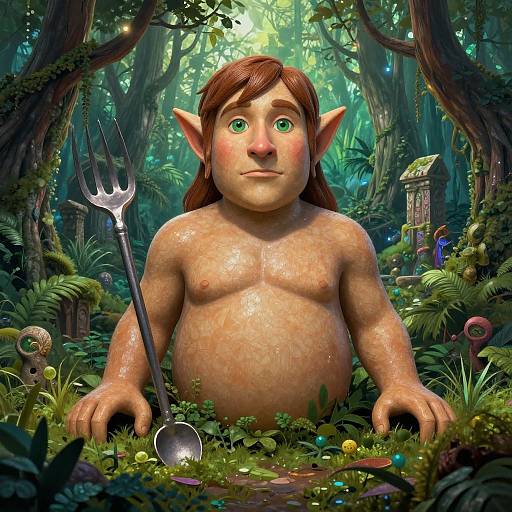 Mystical Elfstone Knight Trinket