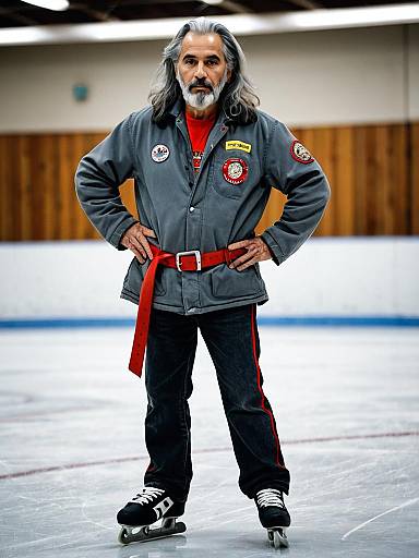 Tommy Chong Inspired Elderly Male Costume