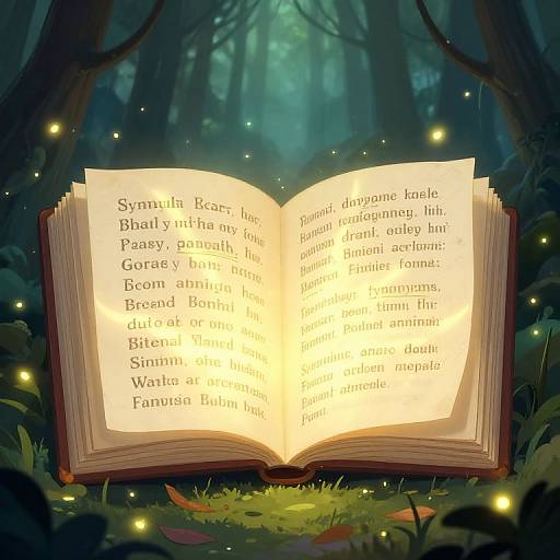 Magical Synonyms Dictionary in Enchanted Forest
