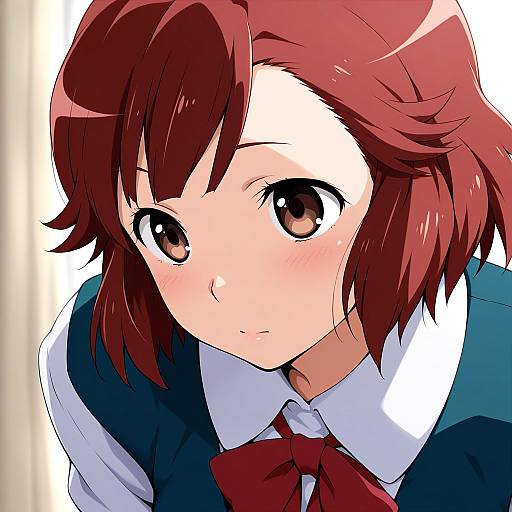 Illustration of Aoba tsugumi, kannagi in the style of Rinzo