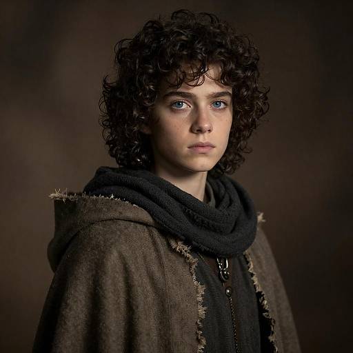 Cinematic Fantasy Portrait of a Young Hero