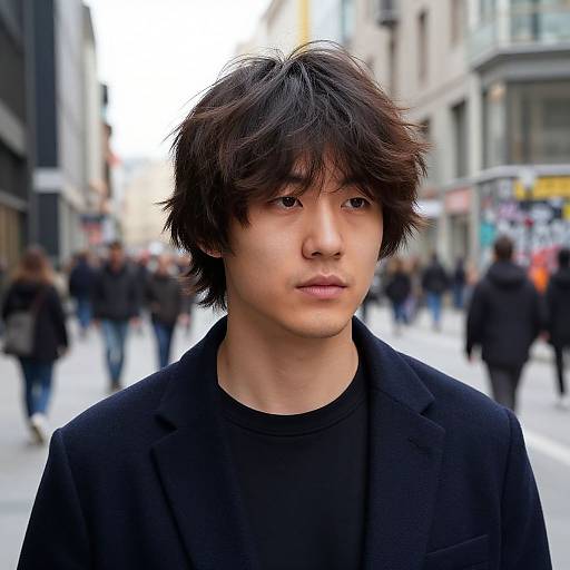 Fit European Man in Urban Street